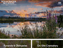 Tablet Screenshot of mccauleyfuneralchapel.com